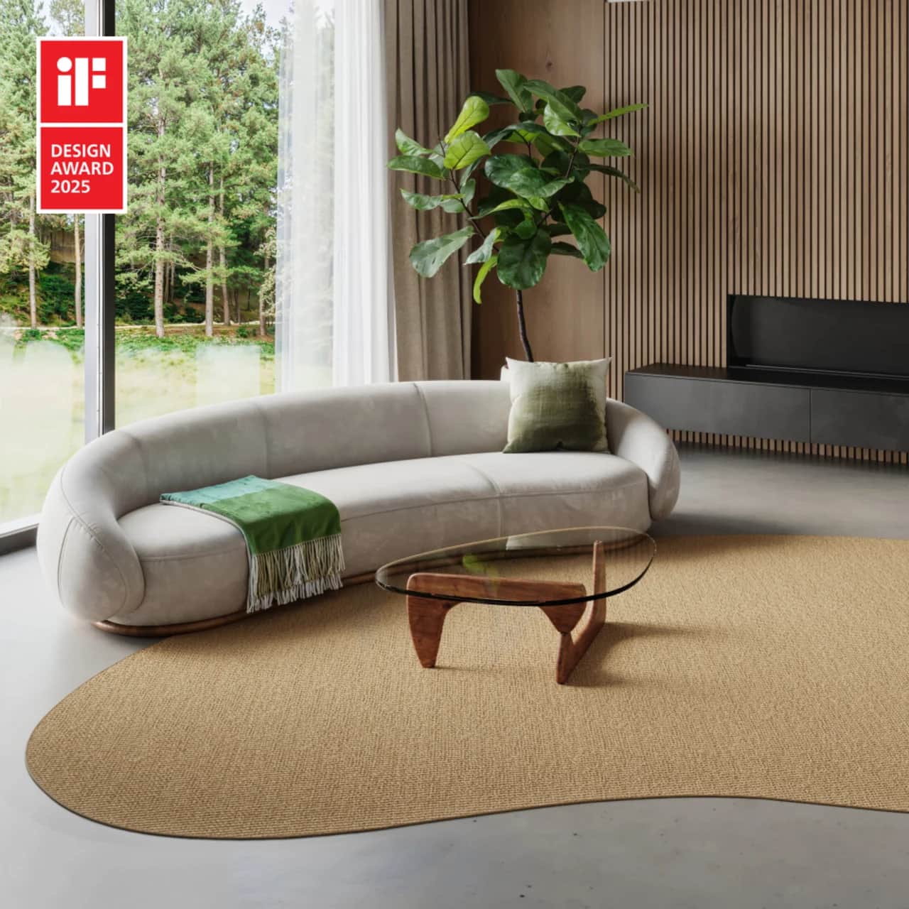 Ravenna | Mesquite | Organic Shape: Agate