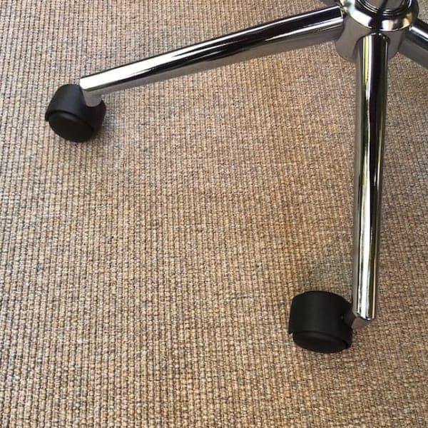 Medina Mesquite in office with caster chair